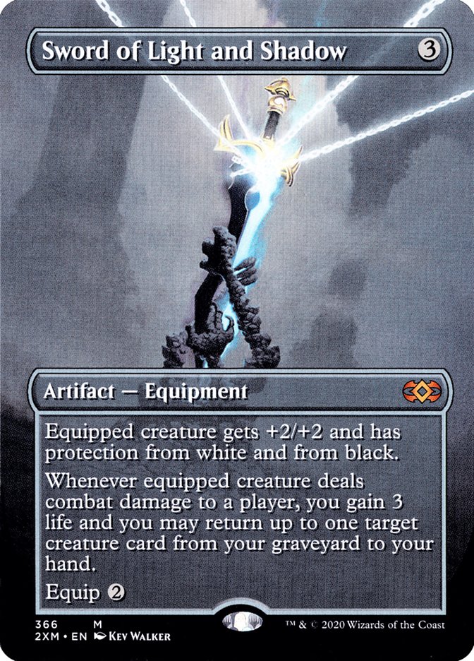 Sword of Light and Shadow (Toppers) [Double Masters Extended Art] | D20 Games