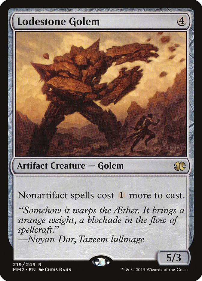 Lodestone Golem [Modern Masters 2015] | D20 Games