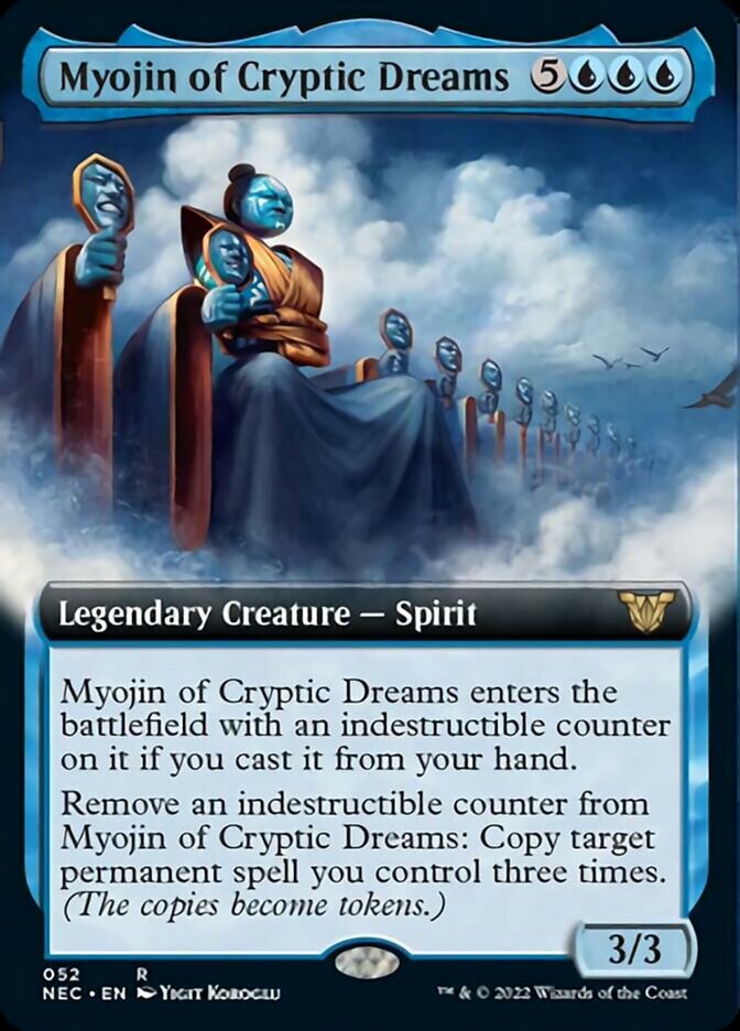 Myojin of Cryptic Dreams (Extended) [Kamigawa: Neon Dynasty Commander] | D20 Games