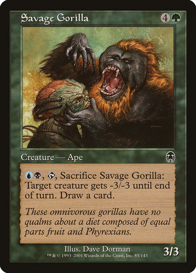 Savage Gorilla [Apocalypse] | D20 Games