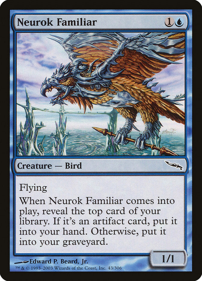 Neurok Familiar [Mirrodin] | D20 Games