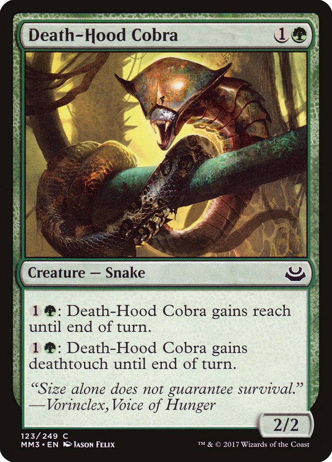 Death-Hood Cobra [Modern Masters 2017] | D20 Games