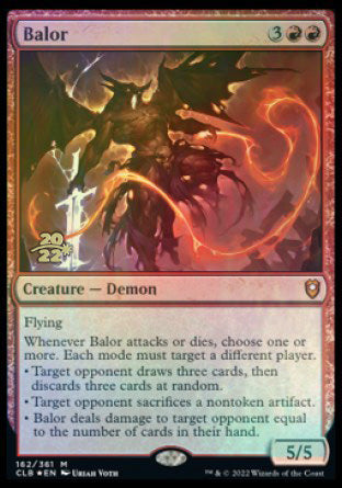 Balor [Commander Legends: Battle for Baldur's Gate Prerelease Promos] | D20 Games