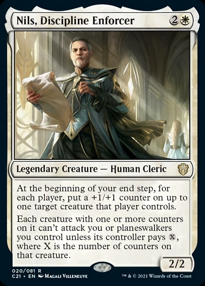 Nils, Discipline Enforcer [Commander 2021] | D20 Games