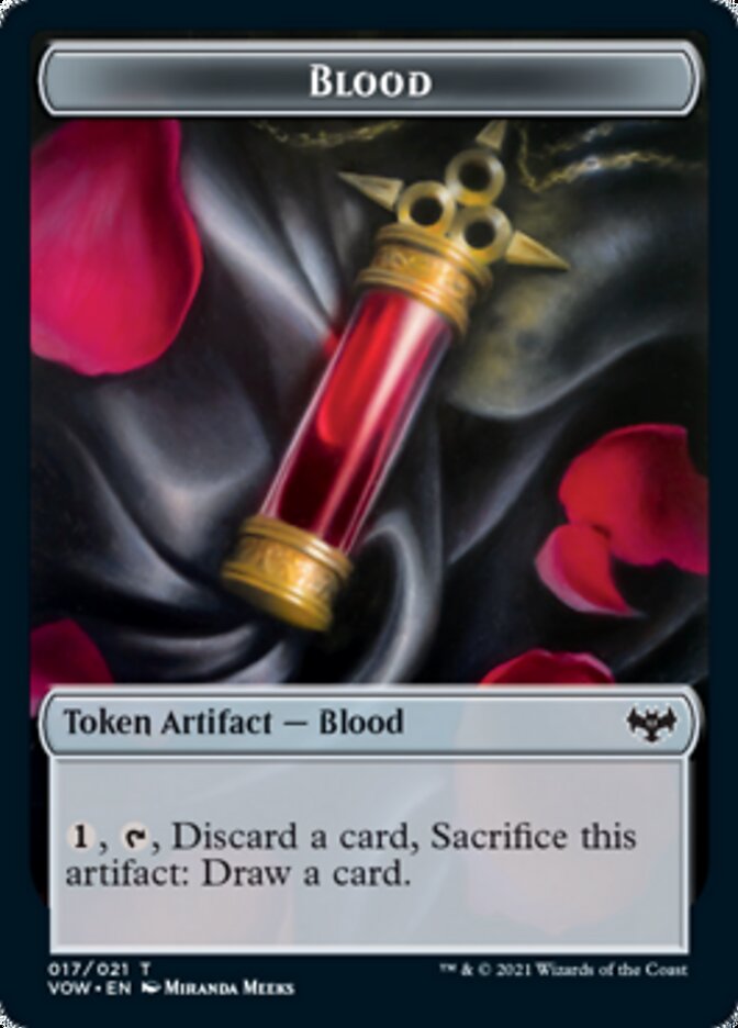 Blood Token [Innistrad: Crimson Vow Tokens] | D20 Games