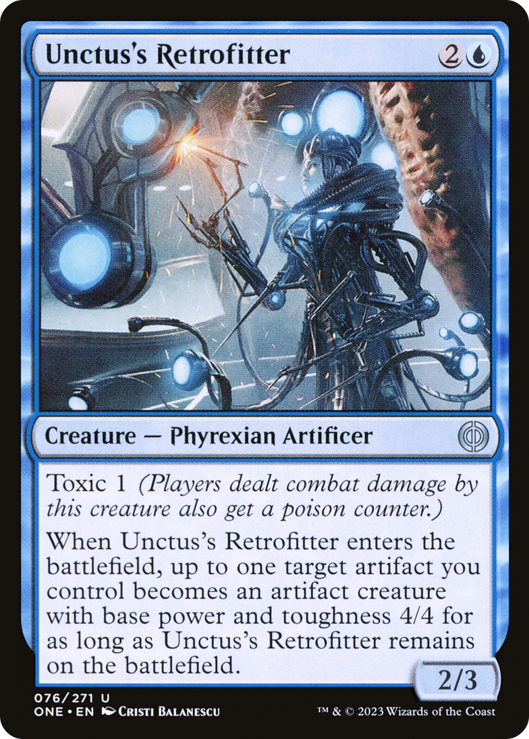 Unctus's Retrofitter [Phyrexia: All Will Be One] | D20 Games