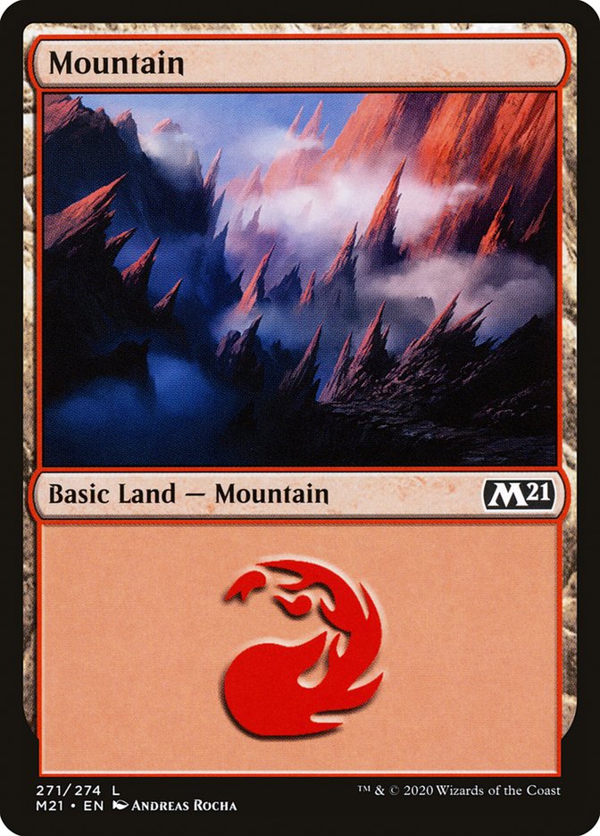 Mountain (271) [Core Set 2021] | D20 Games
