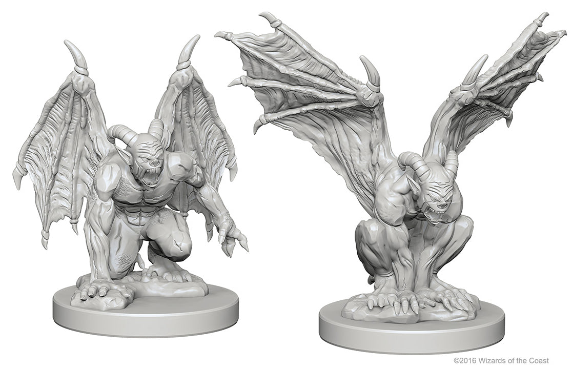 Dungeons & Dragons Nolzur`s Marvelous Unpainted Miniatures: W1 Gargoyles | D20 Games