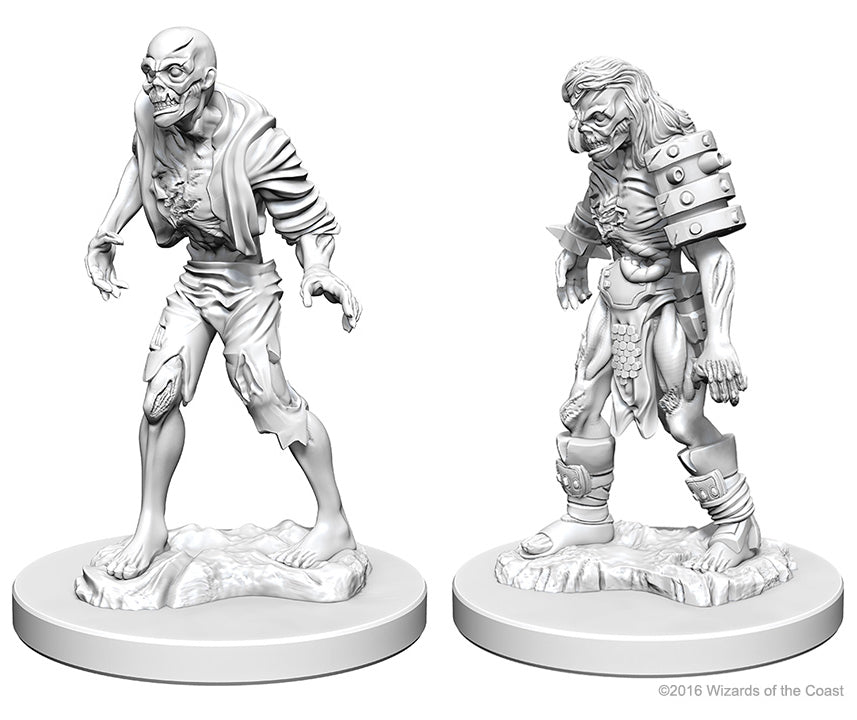 Dungeons & Dragons Nolzur`s Marvelous Unpainted Miniatures: W1 Zombies | D20 Games