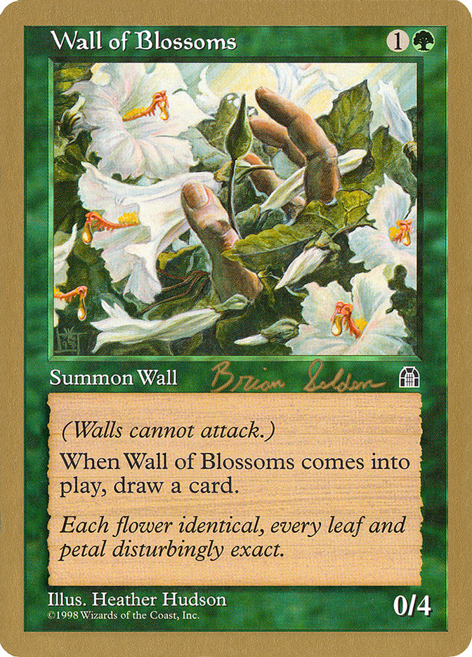 Wall of Blossoms (Brian Selden) [World Championship Decks 1998] | D20 Games