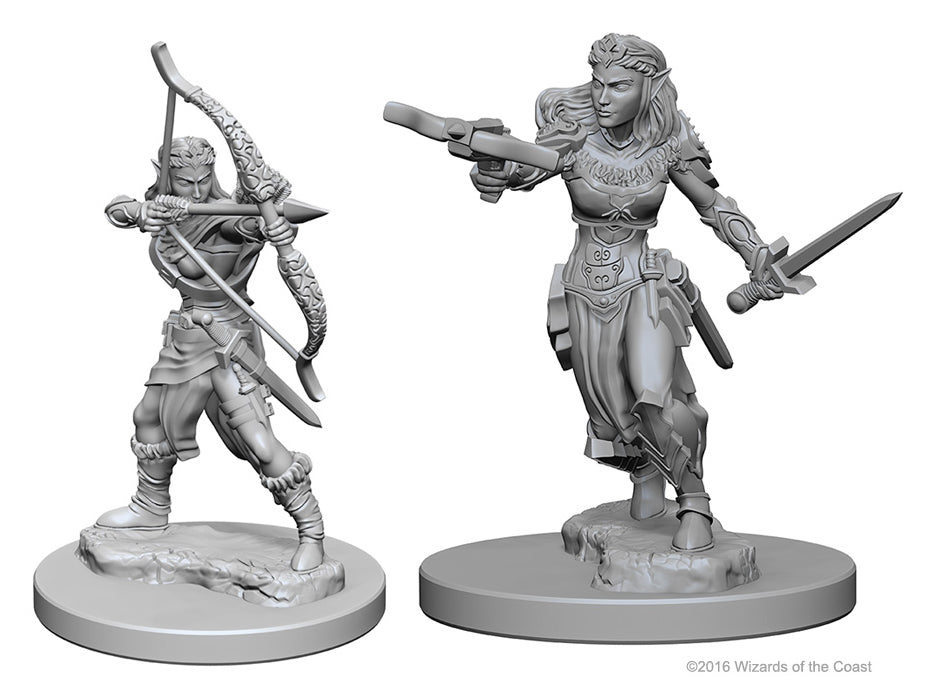 Dungeons & Dragons Nolzur`s Marvelous Unpainted Miniatures: W1 Elf Female Ranger | D20 Games