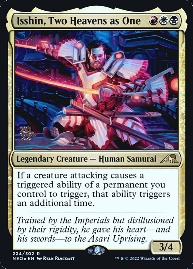 Isshin, Two Heavens as One [Kamigawa: Neon Dynasty Prerelease Promos] | D20 Games
