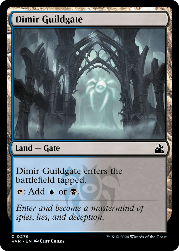 Dimir Guildgate [Ravnica Remastered] | D20 Games