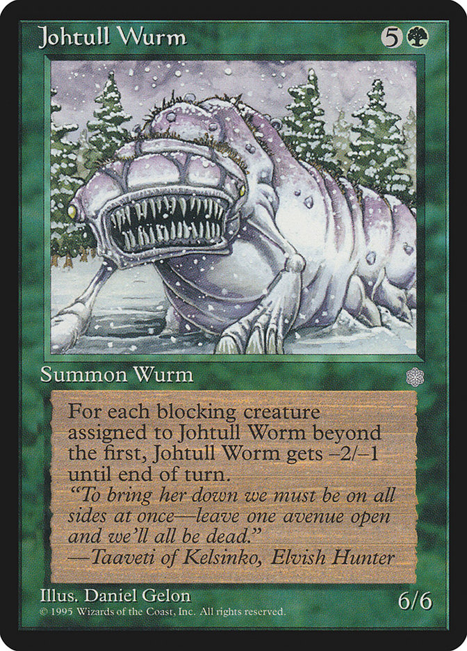 Johtull Wurm [Ice Age] | D20 Games