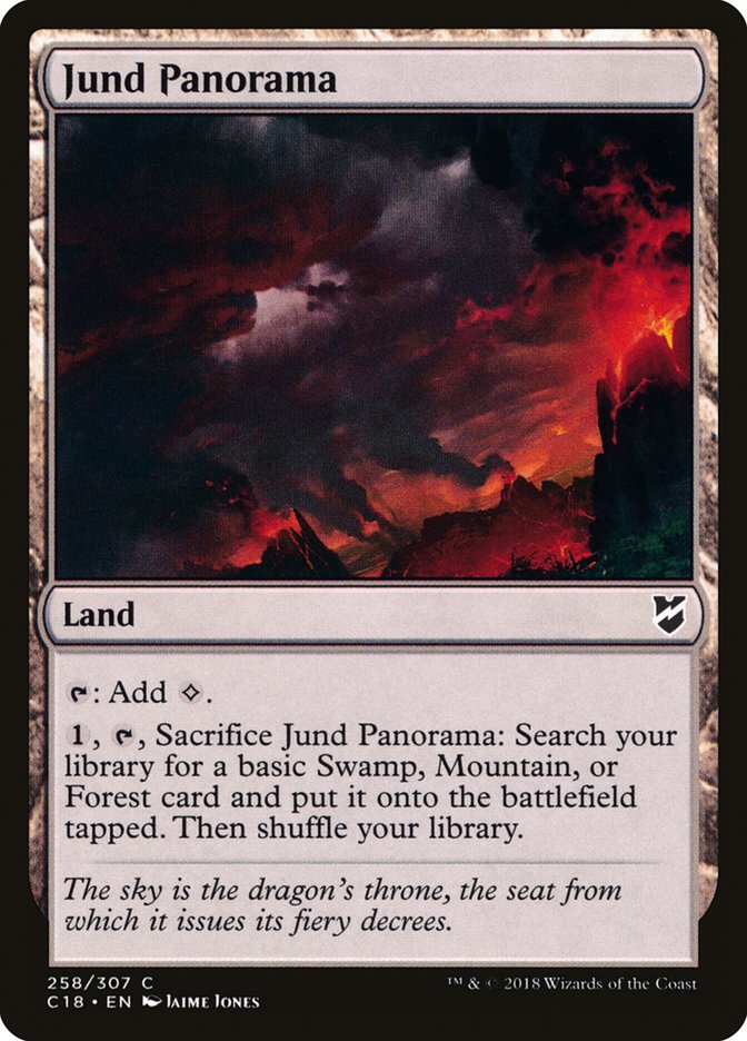 Jund Panorama [Commander 2018] | D20 Games