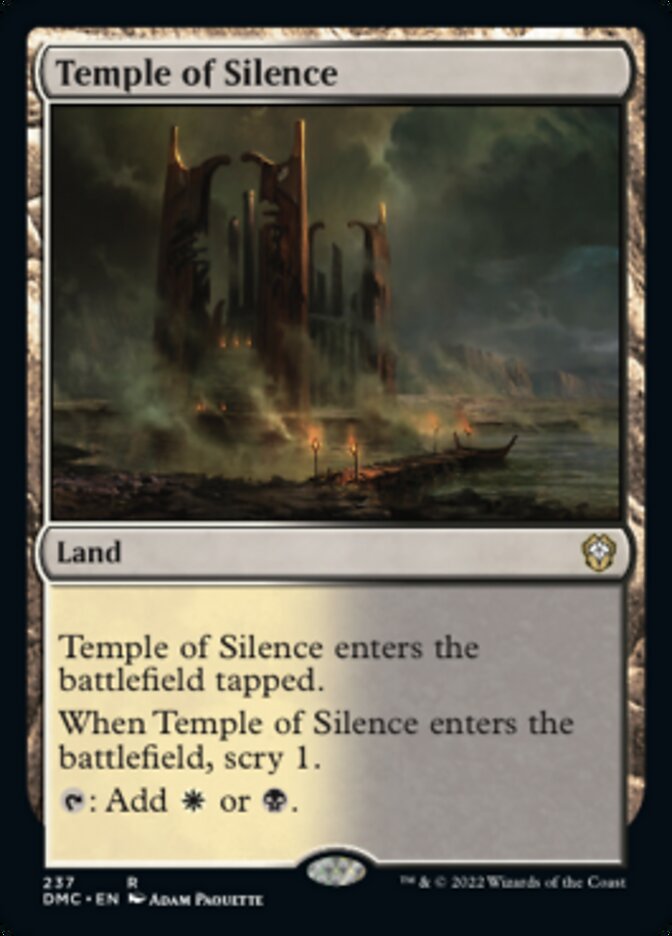 Temple of Silence [Dominaria United Commander] | D20 Games