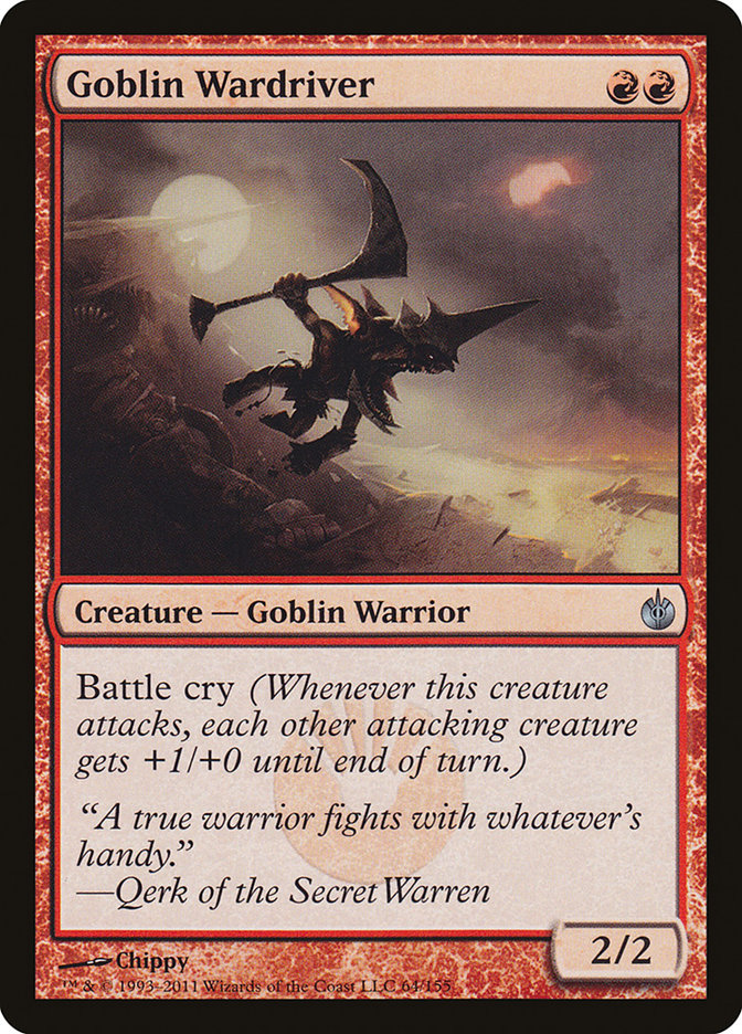 Goblin Wardriver [Mirrodin Besieged] | D20 Games