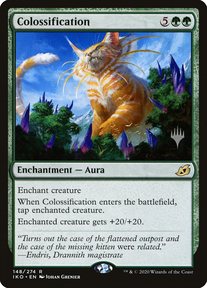 Colossification (Promo Pack) [Ikoria: Lair of Behemoths Promos] | D20 Games