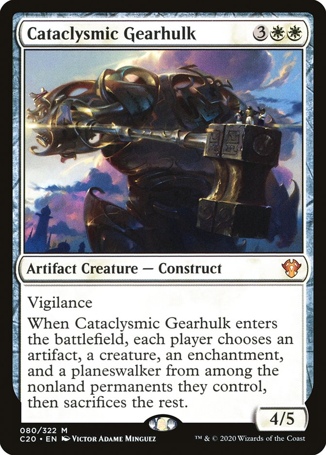 Cataclysmic Gearhulk [Commander 2020] | D20 Games