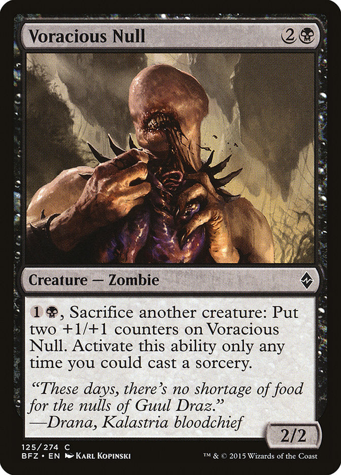 Voracious Null [Battle for Zendikar] | D20 Games