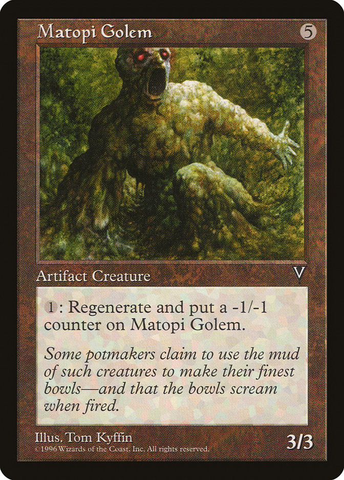 Matopi Golem [Visions] | D20 Games