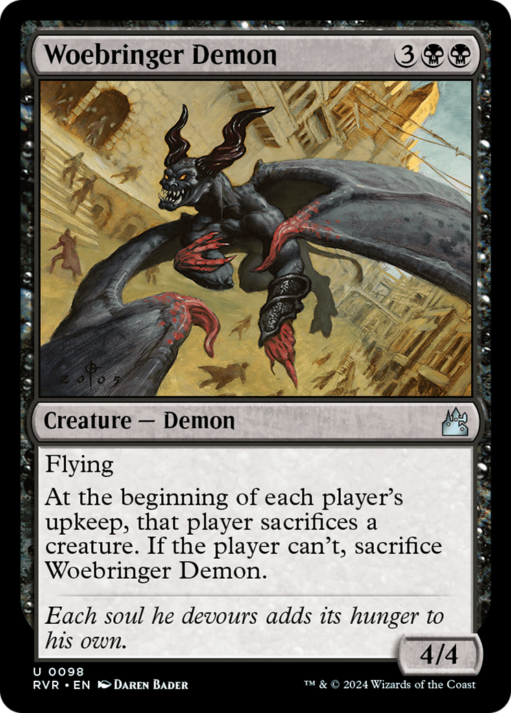 Woebringer Demon [Ravnica Remastered] | D20 Games