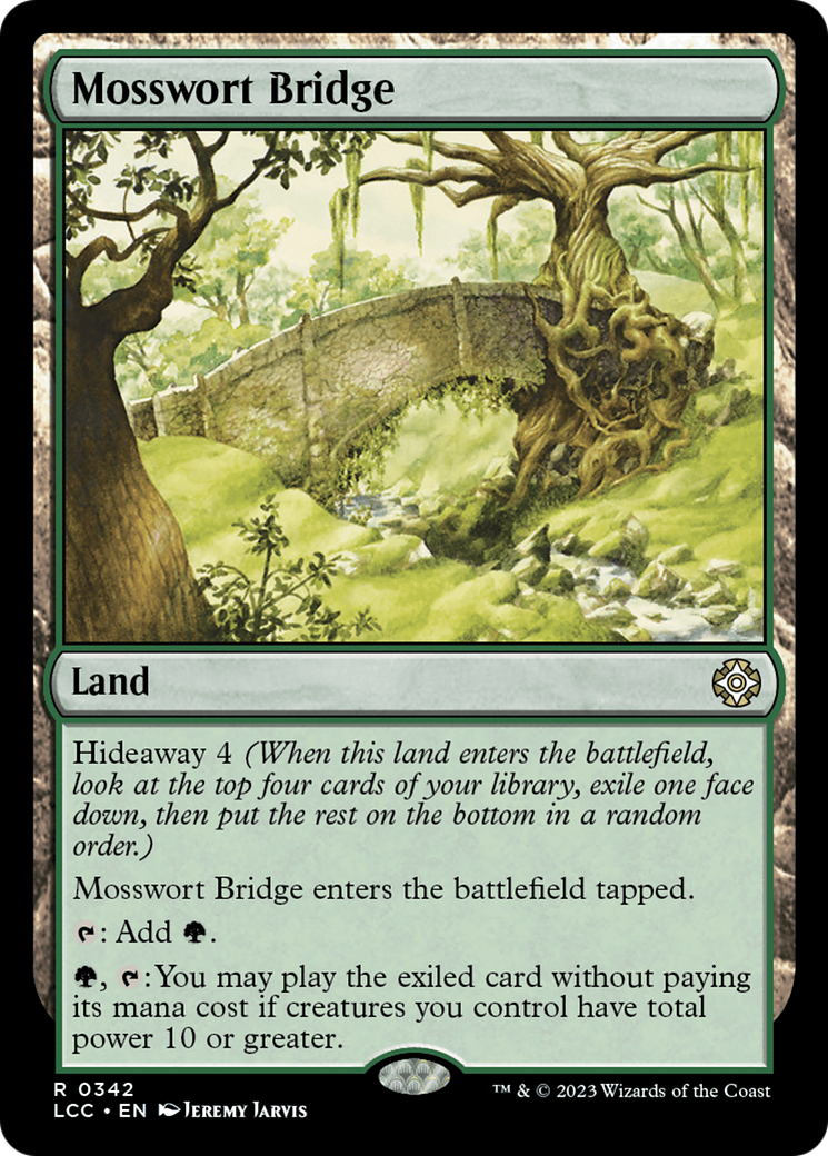 Mosswort Bridge [The Lost Caverns of Ixalan Commander] | D20 Games