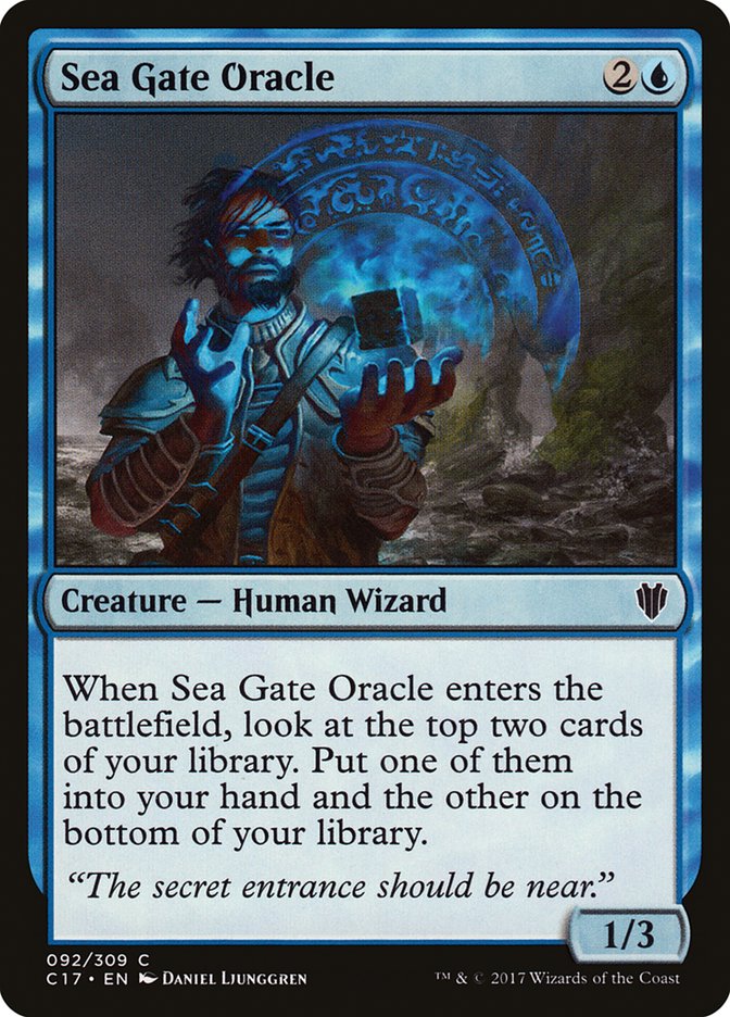 Sea Gate Oracle [Commander 2017] | D20 Games