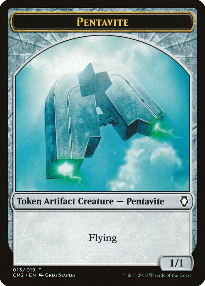 Pentavite [Commander Anthology Volume II Tokens] | D20 Games