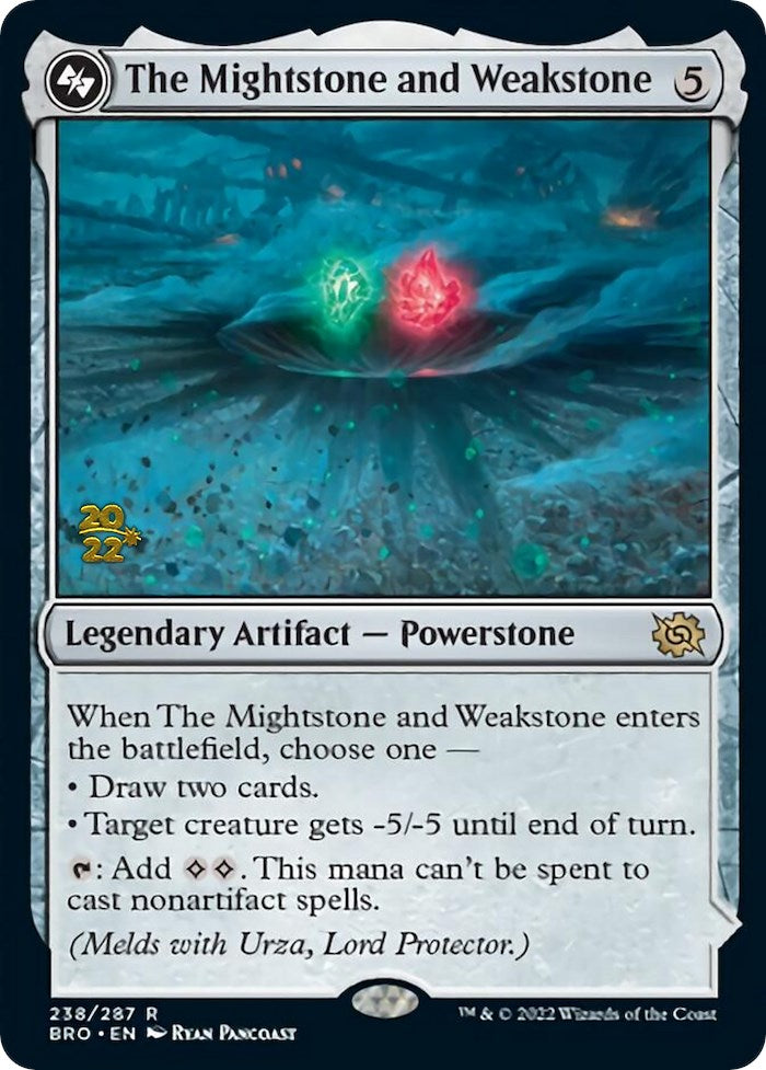 The Mightstone and Weakstone [The Brothers' War: Prerelease Promos] | D20 Games