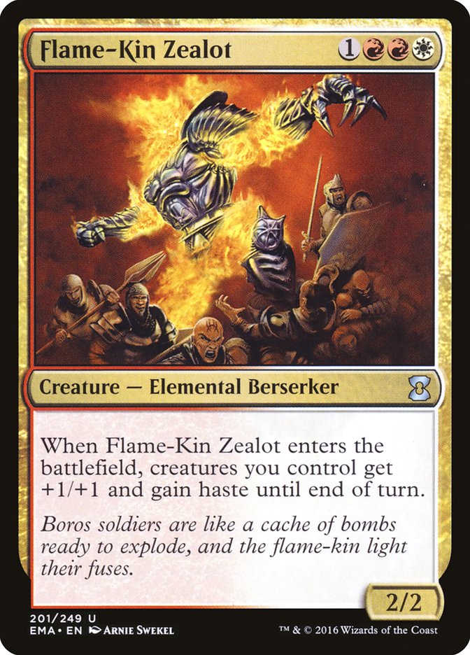Flame-Kin Zealot [Eternal Masters] | D20 Games