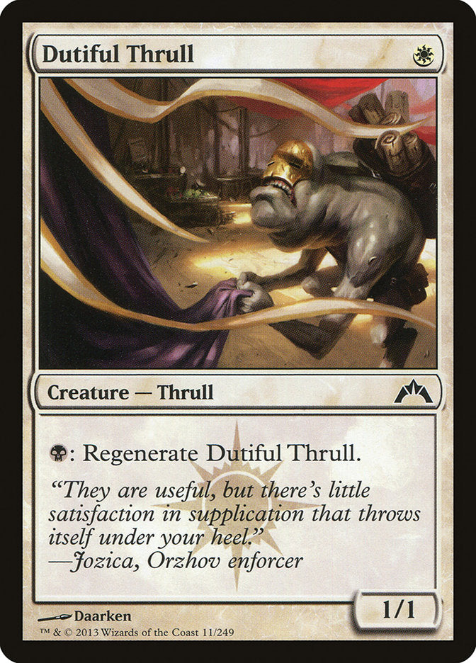 Dutiful Thrull [Gatecrash] | D20 Games