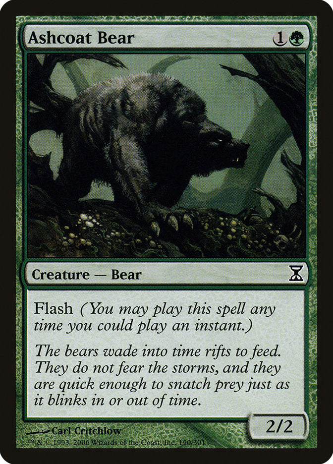 Ashcoat Bear [Time Spiral] | D20 Games