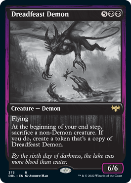 Dreadfeast Demon [Innistrad: Double Feature] | D20 Games