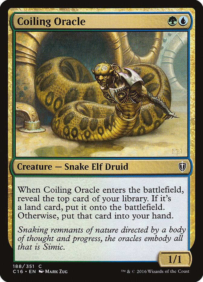 Coiling Oracle [Commander 2016] | D20 Games