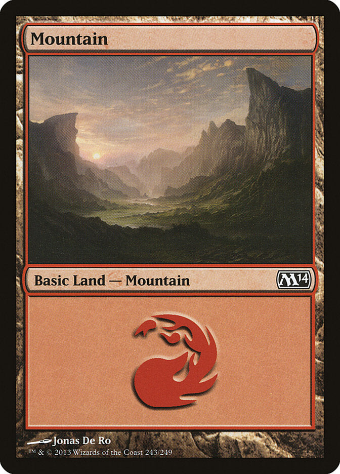 Mountain (243) [Magic 2014] | D20 Games