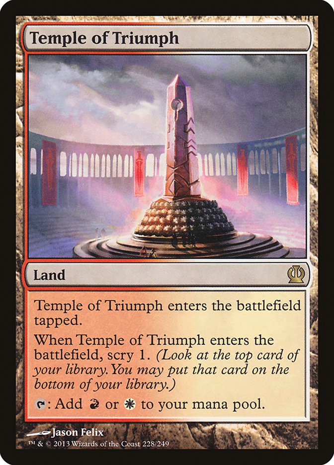 Temple of Triumph [Theros] | D20 Games