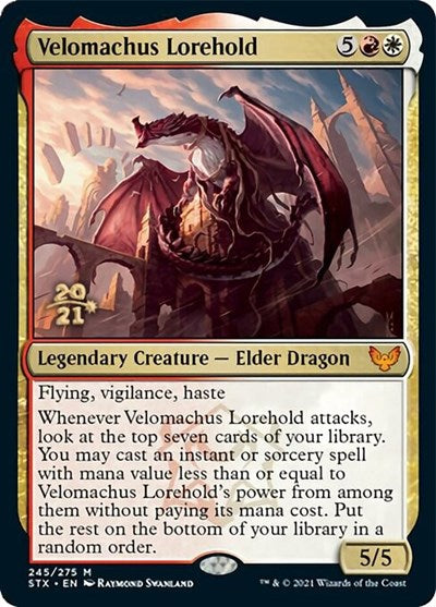 Velomachus Lorehold [Strixhaven: School of Mages Prerelease Promos] | D20 Games