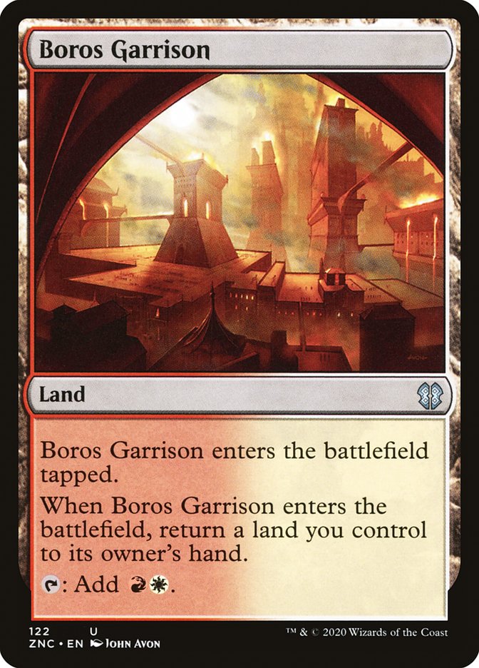 Boros Garrison [Zendikar Rising Commander] | D20 Games