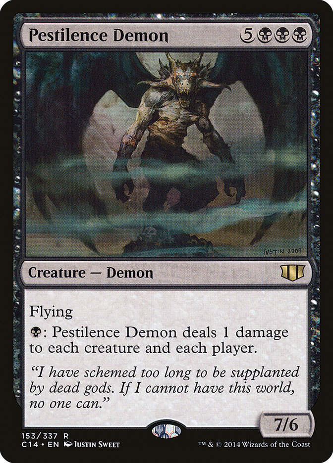 Pestilence Demon [Commander 2014] | D20 Games