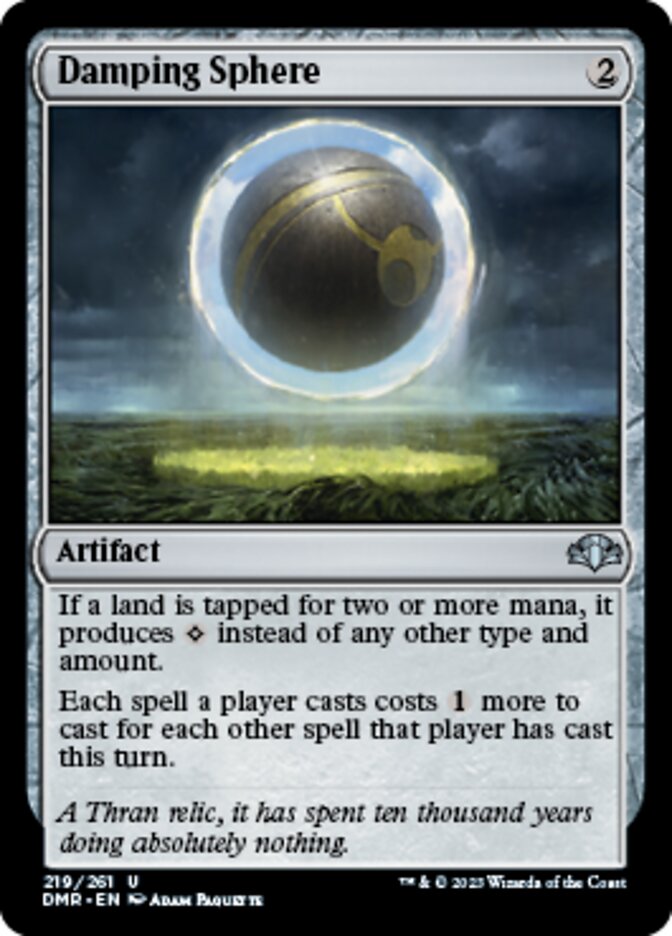 Damping Sphere [Dominaria Remastered] | D20 Games