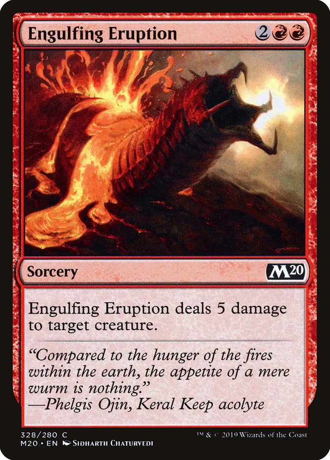 Engulfing Eruption [Core Set 2020] | D20 Games