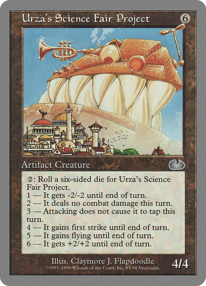 Urza's Science Fair Project [Unglued] | D20 Games