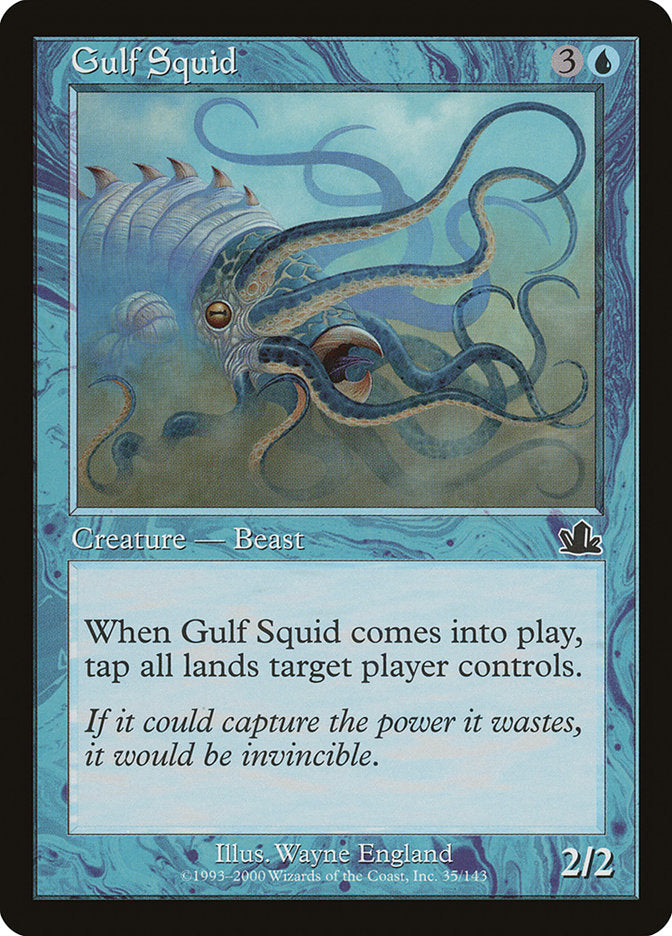 Gulf Squid [Prophecy] | D20 Games