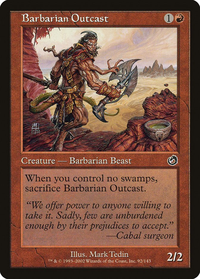 Barbarian Outcast [Torment] | D20 Games