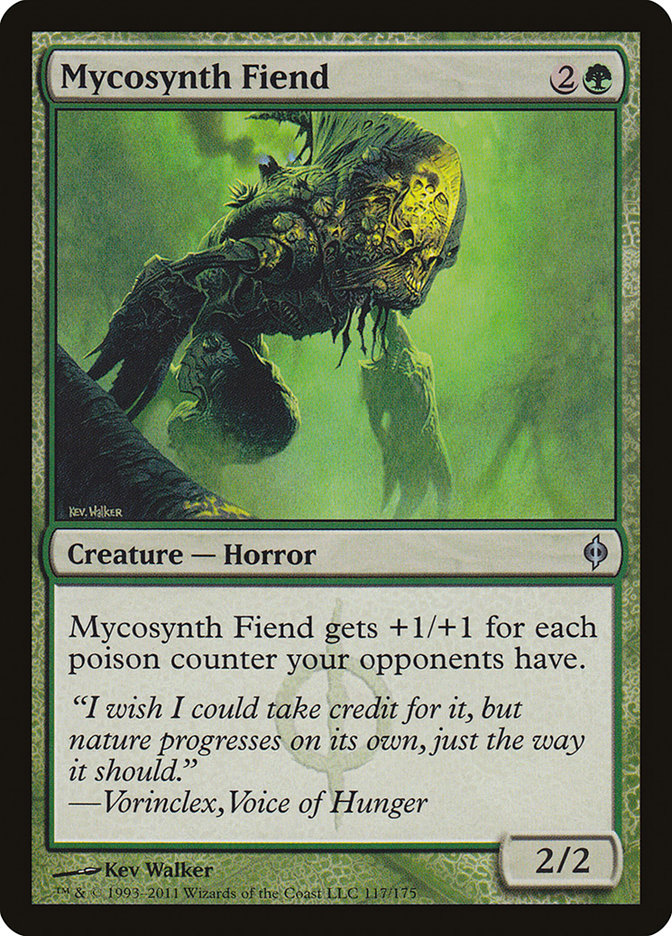 Mycosynth Fiend [New Phyrexia] | D20 Games