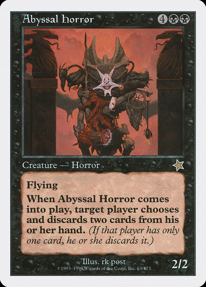 Abyssal Horror [Starter 1999] | D20 Games