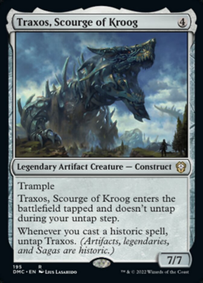 Traxos, Scourge of Kroog [Dominaria United Commander] | D20 Games