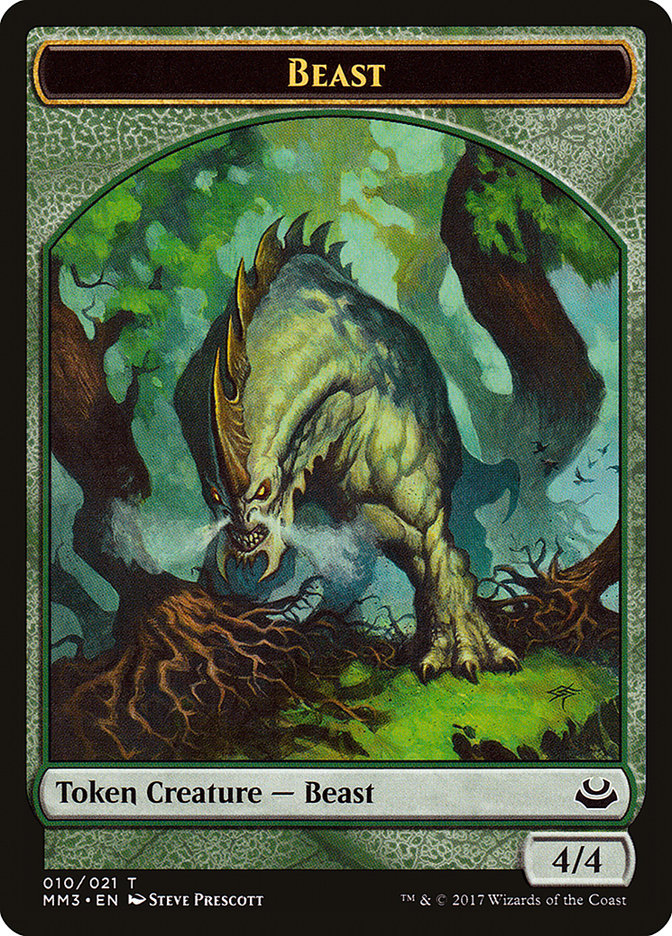 Beast (010/021) [Modern Masters 2017 Tokens] | D20 Games