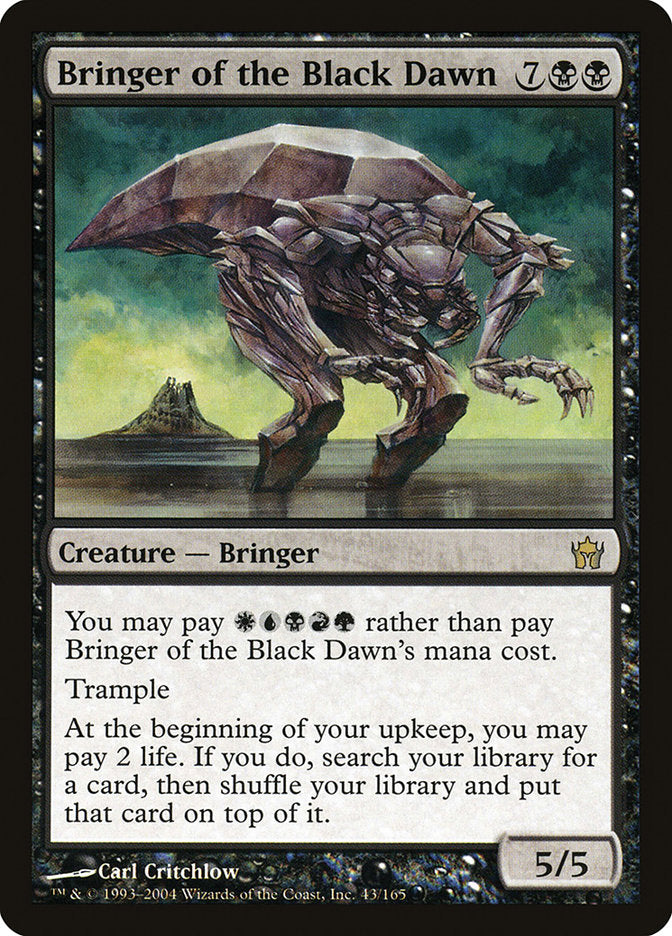 Bringer of the Black Dawn [Fifth Dawn] | D20 Games